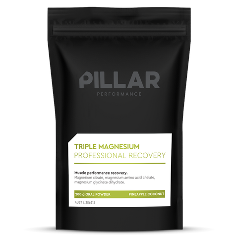 Thực phẩm bảo vệ sức khỏe Pillar Triple Magnesium Professional Recovery - Pineapple Coconut