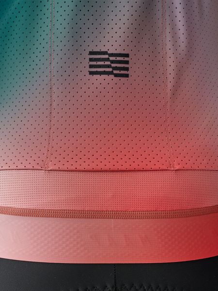 Women's Blurred Out Pro Hex LS Jersey  2.0