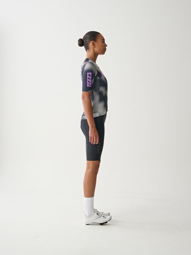 Womens Privateer A.N Pro Jersey - Black Grey
