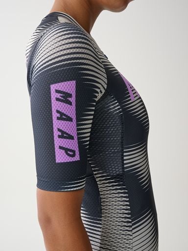 Womens Privateer A.N Pro Jersey - Black Grey
