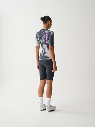 Womens Privateer A.N Pro Jersey - Black Grey