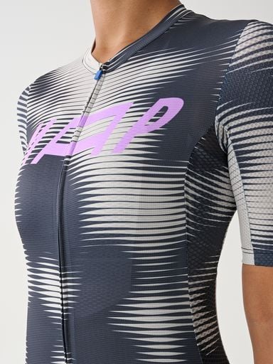 Womens Privateer A.N Pro Jersey - Black Grey