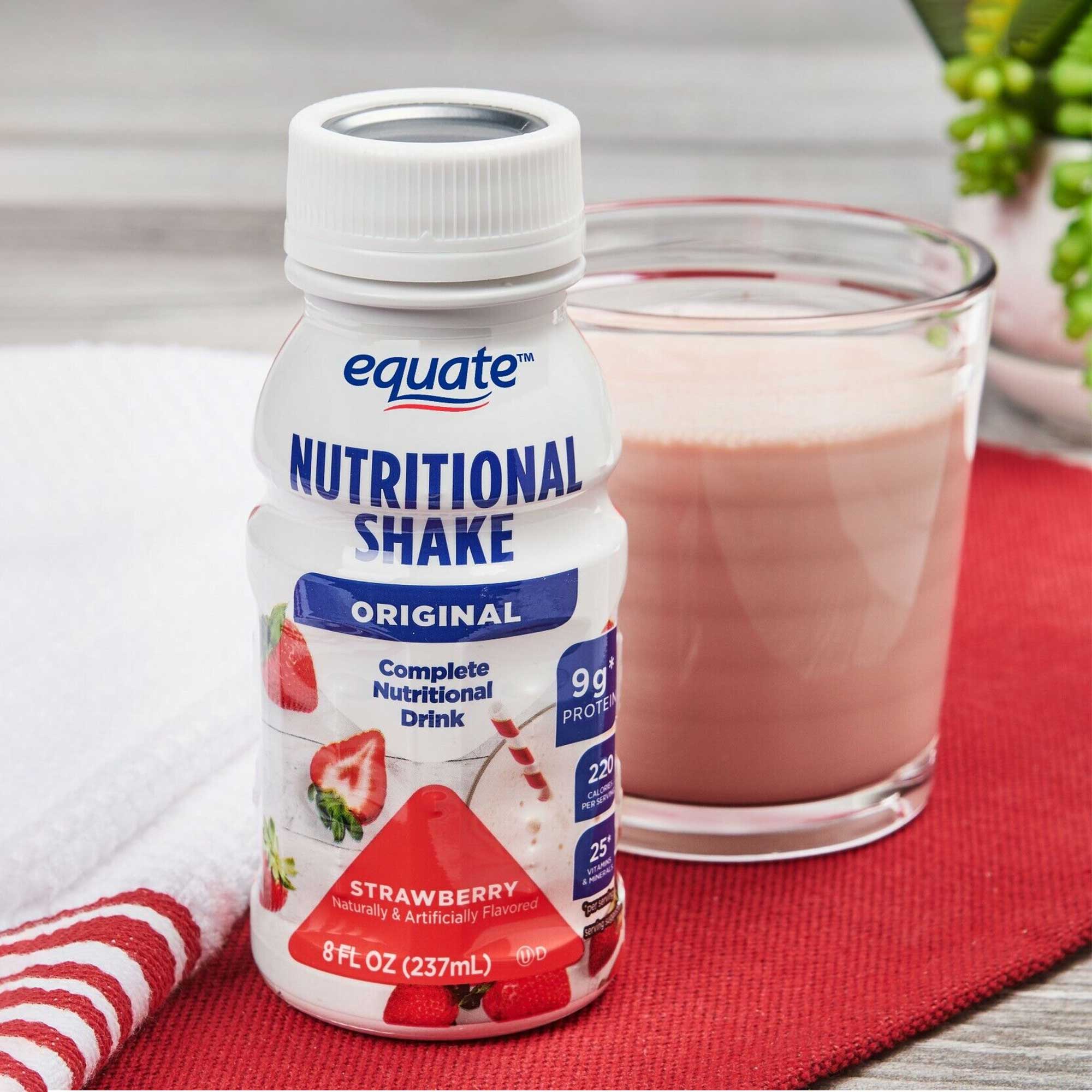 Sữa Equate Original Meal Replacement Nutritional Shakes 24 Chai