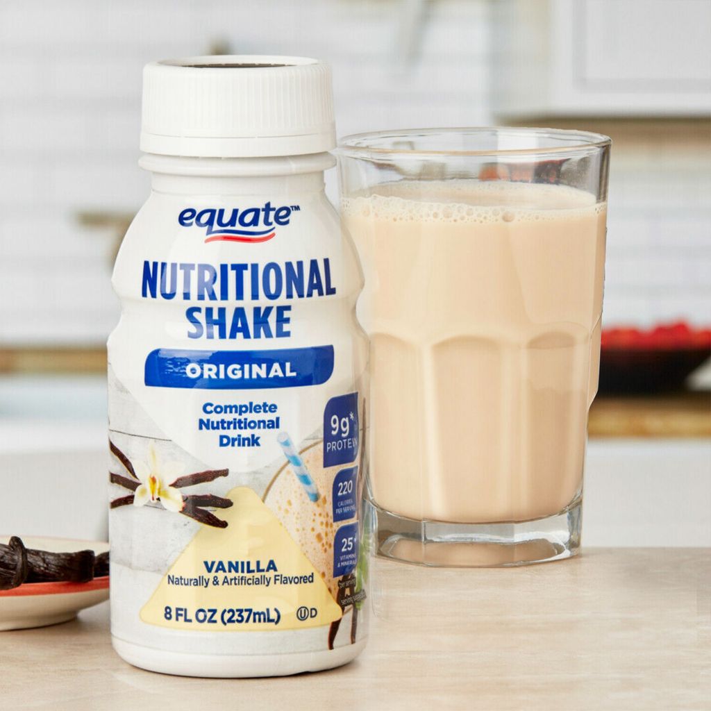 Sữa Equate Original Meal Replacement Nutritional Shakes 24 Chai