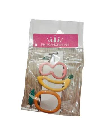  Kẹp Trái Cây KTC01 – Kẹp tóc hình trái cây dễ thương, nhiều mẫu xinh xắn cho bé và nàng kẹo ngọt 