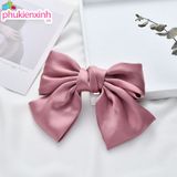  ✨ Kẹp Tóc Nơ 16cm K03 – Bộ 13 Màu Hot Trend ✨ 