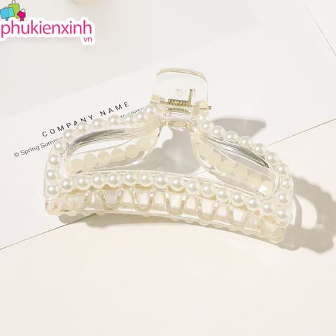  [34 kiểu] KẸP TÓC NHỰA ĐÍNH HẠT NHỎ K09 – NHẸ NHÀNG MÀ VẪN TINH TẾ 