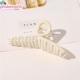  [5 kiểu] Kẹp tóc nhựa đủ màu K11 