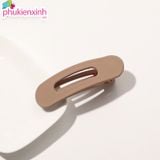  Kẹp Tóc Mịn Siêu Xinh K06 – Bám Chắc, Êm Tóc, 22 Màu Trendy 