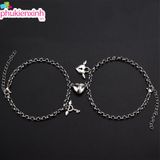  Vòng đeo tay DT03 – Thiết kế vòng đôi cá tính, điểm nhấn charm độc đáo 