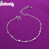  Lắc Tay/Lắc Chân LCT19 – Thanh Lịch, Dễ Phối, Tôn Dáng Bàn Tay & Cổ Chân 