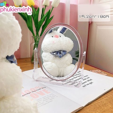  [3 kiểu] Gương để bàn tròn, vuông MG6 