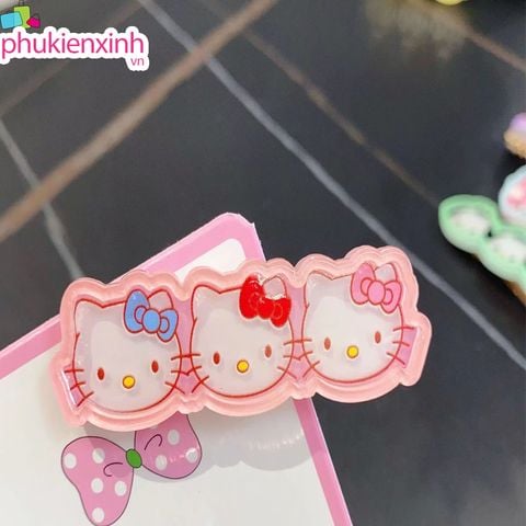  Kẹp tóc K402 – Kẹp Kitty & Kurumi siêu xinh cho nàng điệu đà cá tính ✨ 