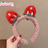  Băng Đô Dâu Mềm Mịn BD12 – 3 Màu Siêu Cute, Siêu Nổi Bật 