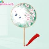  Quạt cổ trang cầm tay QT013 