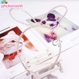  Cài tóc nhựa mẫu hột dây C3 – Lấp lánh ngọc trai, cute nổi bật ✨ 