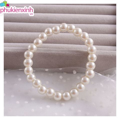  Lắc Tay Ngọc Trai LCT83 – Vòng Tay Trắng Ngọc Nữ, Tinh Tế – Nhẹ Nhàng ✨ 
