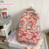  Ba Lô Gấu Mèo Kẹo Ngọt BL025 – Dễ Thương Ngất Ngây, Nhìn Là Mê ✨ 