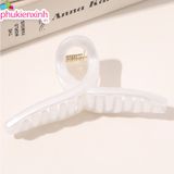  Kẹp Nhựa K17 – Kẹp Tóc Bản Lớn 13–15cm, Giữ Tóc Chắc Không Tuột 