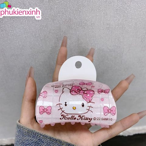  Kẹp tóc K400 – Hello Kitty siêu xinh xắn, kẹp chắc không đau 