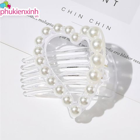  [34 kiểu] KẸP TÓC NHỰA ĐÍNH HẠT NHỎ K09 – NHẸ NHÀNG MÀ VẪN TINH TẾ 
