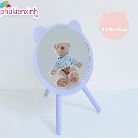  Gương Có Đế MG8 – Xinh Xắn, Tiện Lợi, Decor Bàn Siêu Đẹp ✨ 