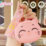  Móc Khóa Mèo MK024 – Cute Tròn Xinh 