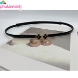  Dây Nịt Nữ MUN09 – Bản Nhỏ Thanh Lịch – Khóa Hoa Đôi Sang Xinh 