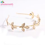  Cài tóc hoa kim loại mạ vàng C6 – Thanh lịch, nhẹ nhàng, tôn nhan sắc 