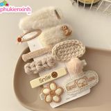  [7 kiểu] Kẹp tóc đủ mẫu K45 