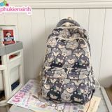  Ba Lô Gấu Mèo Kẹo Ngọt BL025 – Dễ Thương Ngất Ngây, Nhìn Là Mê ✨ 