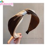  Băng Đô BD120 – Băng Đô Nơ Lụa Satin Sang Trọng, Nữ Tính Chuẩn Style Hàn 