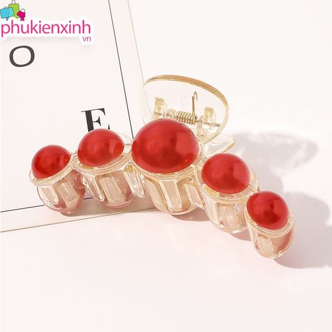  [34 kiểu] KẸP TÓC NHỰA ĐÍNH HẠT NHỎ K09 – NHẸ NHÀNG MÀ VẪN TINH TẾ 