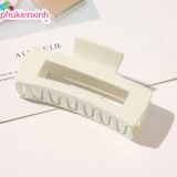  [5 kiểu] Kẹp tóc nhựa đủ màu K11 