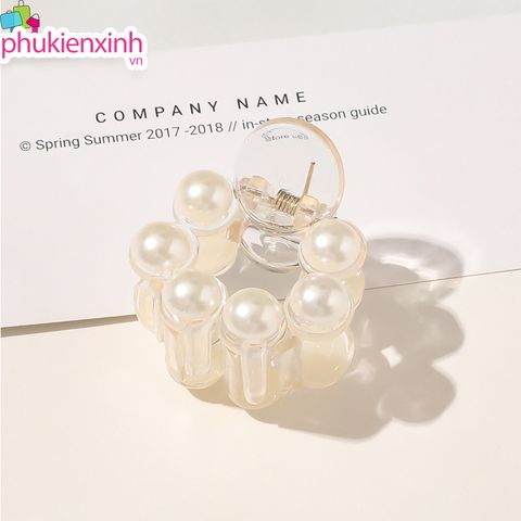  [34 kiểu] KẸP TÓC NHỰA ĐÍNH HẠT NHỎ K09 – NHẸ NHÀNG MÀ VẪN TINH TẾ 
