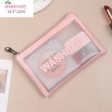  [7 kiểu] [3 màu] Túi đựng trang điểm Hot Makeup Washbag 