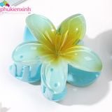  Kẹp Tóc Nhựa Hoa Sặc Sỡ K276 