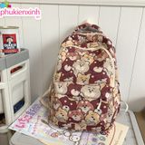  Ba Lô Gấu Mèo Kẹo Ngọt BL025 – Dễ Thương Ngất Ngây, Nhìn Là Mê ✨ 