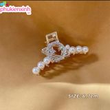  [10 kiểu] Kẹp kim loại mạ vàng K32 