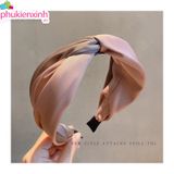  Băng Đô BD120 – Băng Đô Nơ Lụa Satin Sang Trọng, Nữ Tính Chuẩn Style Hàn 