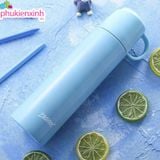  Bình nước cách nhiệt inox 304 LN07 500ml – Giữ nóng lạnh lâu, nhiều màu pastel thời trang 