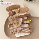  [7 kiểu] Kẹp tóc đủ mẫu K45 