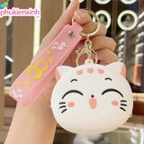  Móc Khóa Mèo MK024 – Cute Tròn Xinh 