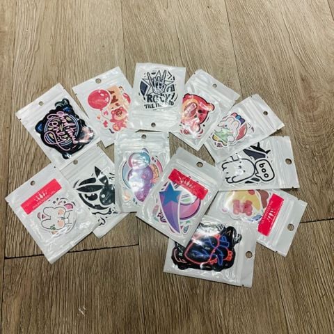  [nhiêu màu] Bộ dán Stickers Kute 002 