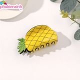  [5 mẫu] Kẹp tóc trái cây 7.8x5cm K19 
