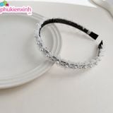  Cài Tóc Ngọc Trai C40 – Băng Đô Ngọc Xinh Xắn, Nữ Tính, Tôn Gương Mặt 