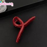  Kẹp Tóc K325 – Kẹp Càng Cua Bản Vuông Siêu Chắc, Sang Chảnh Chuẩn Style Hàn 