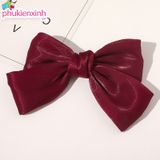  ✨ Kẹp Tóc Nơ 16cm K03 – Bộ 13 Màu Hot Trend ✨ 