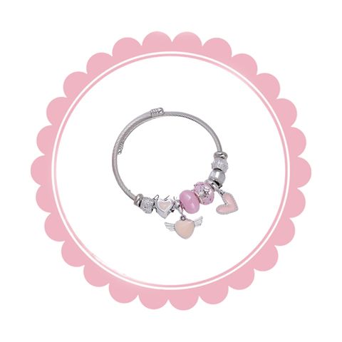  Lắc Pandora LTP02 – Charm Trái Tim Titan Thanh Lịch | Tỏa Sáng Phong Cách Cô Nàng Hiện Đại ✨ 