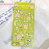  [nhiêu màu] Bộ dán Stickers Kute 002 